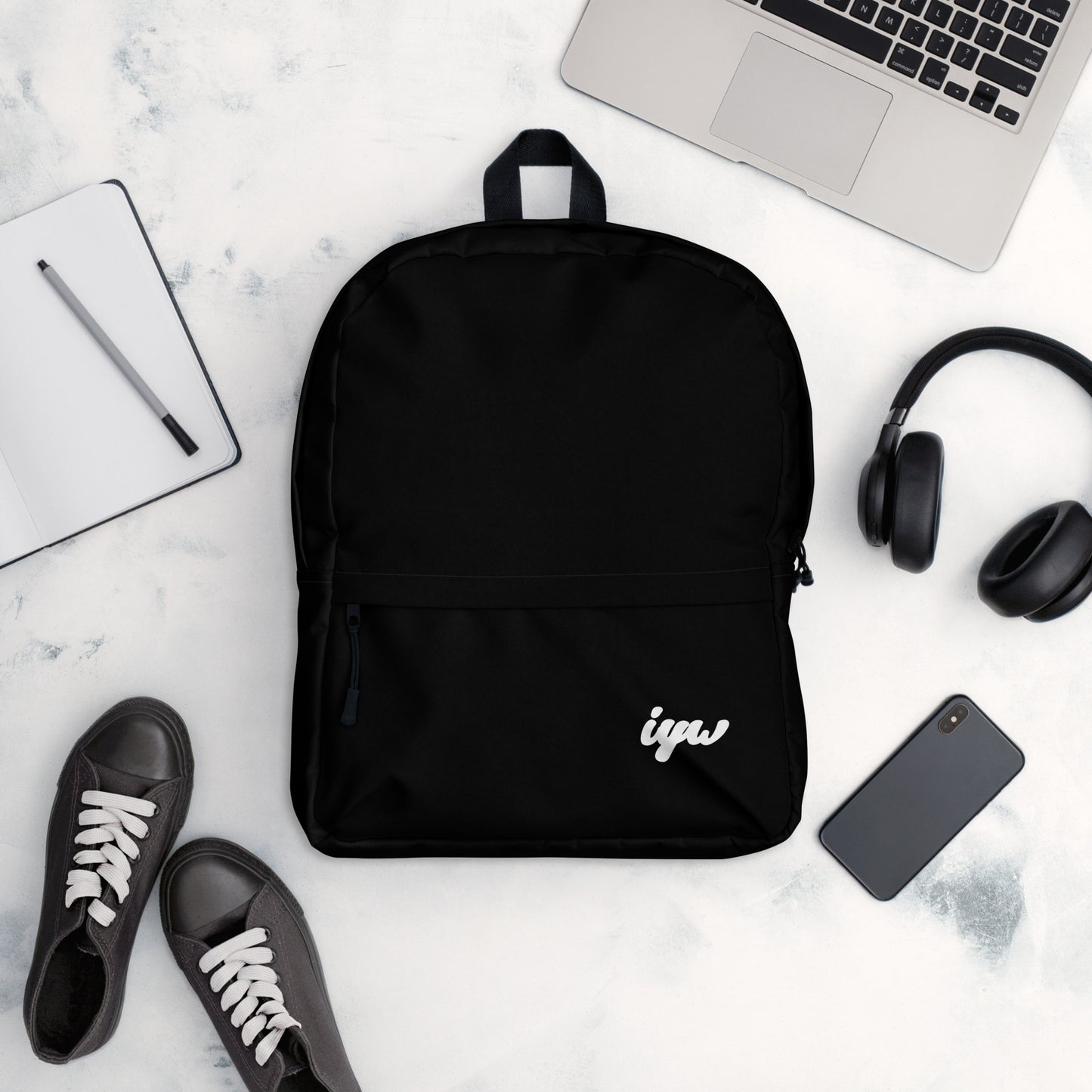 IYW Black Backpack