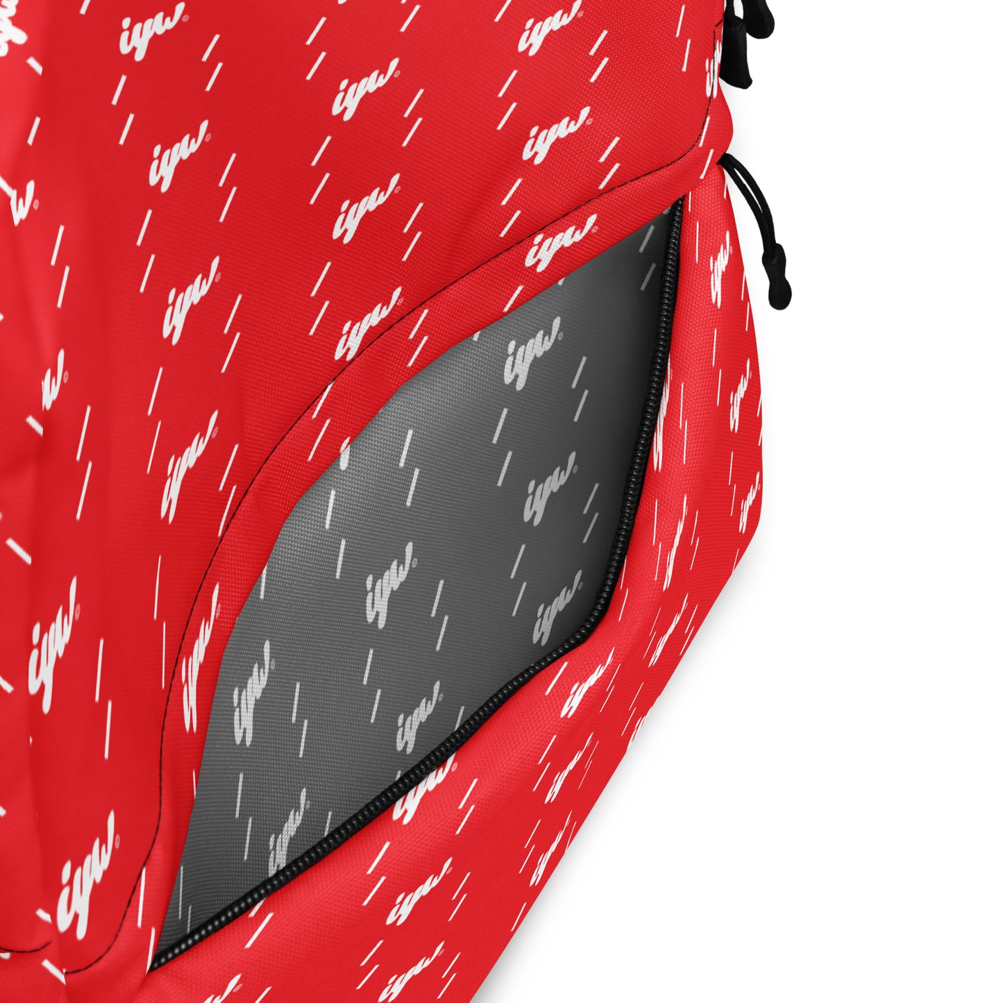 IYW Red W Rain Backpack