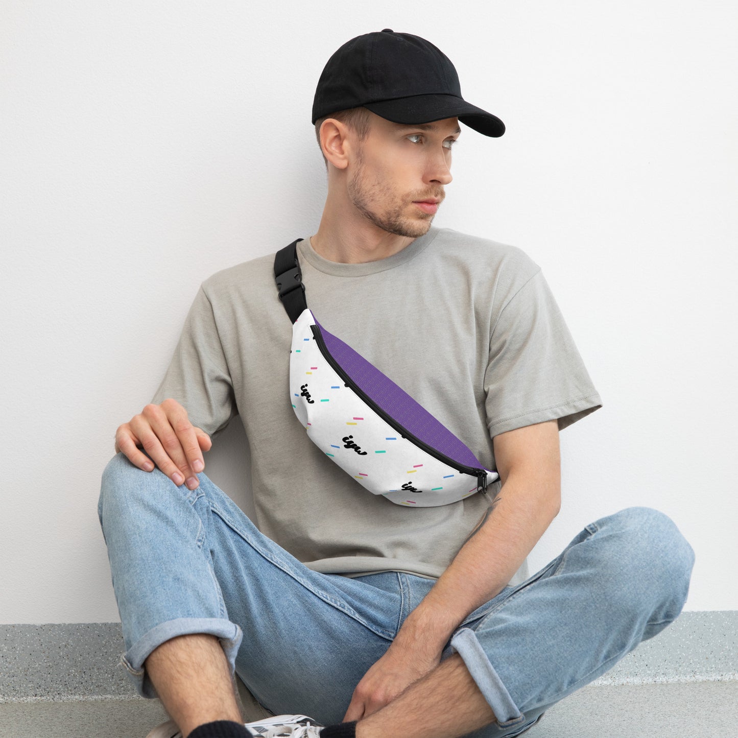 Multicolour 90s Bumbag