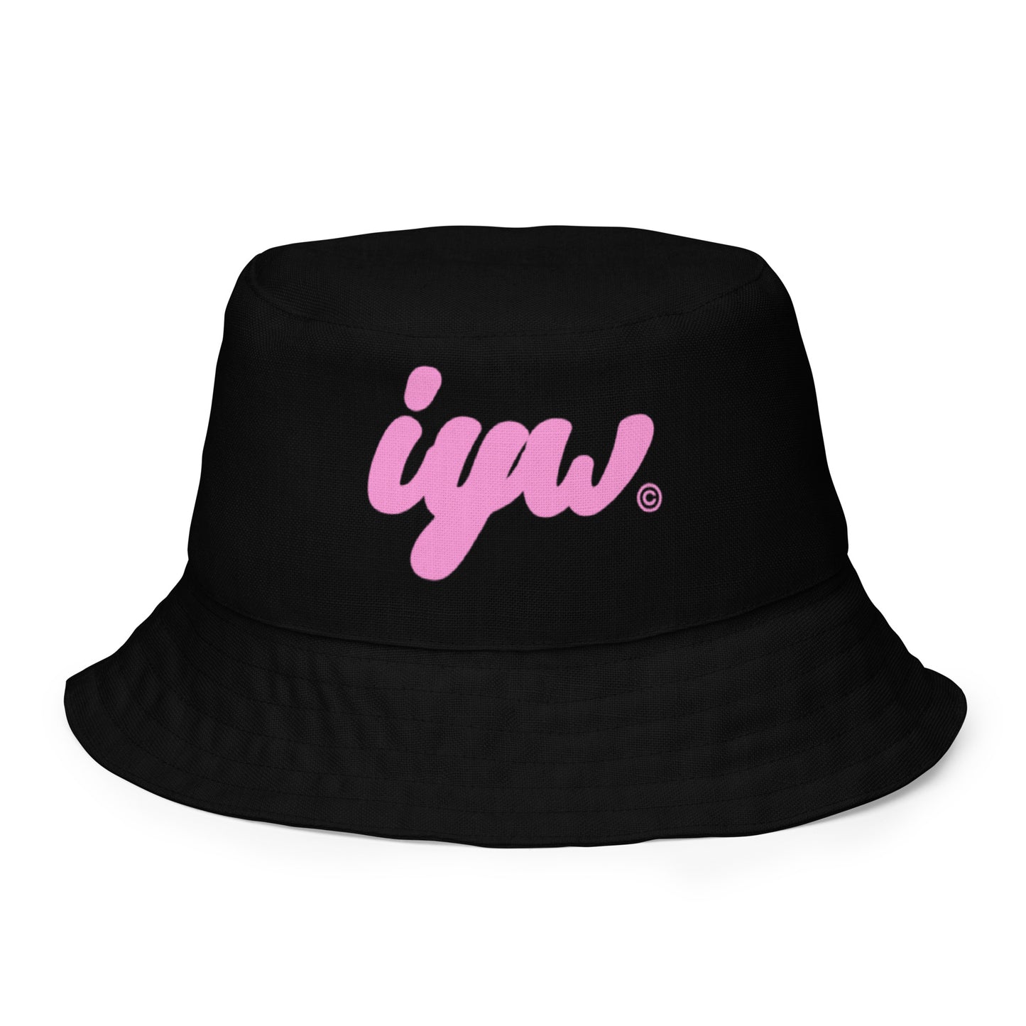 Pink and Yellow Reversible Bucket Hat