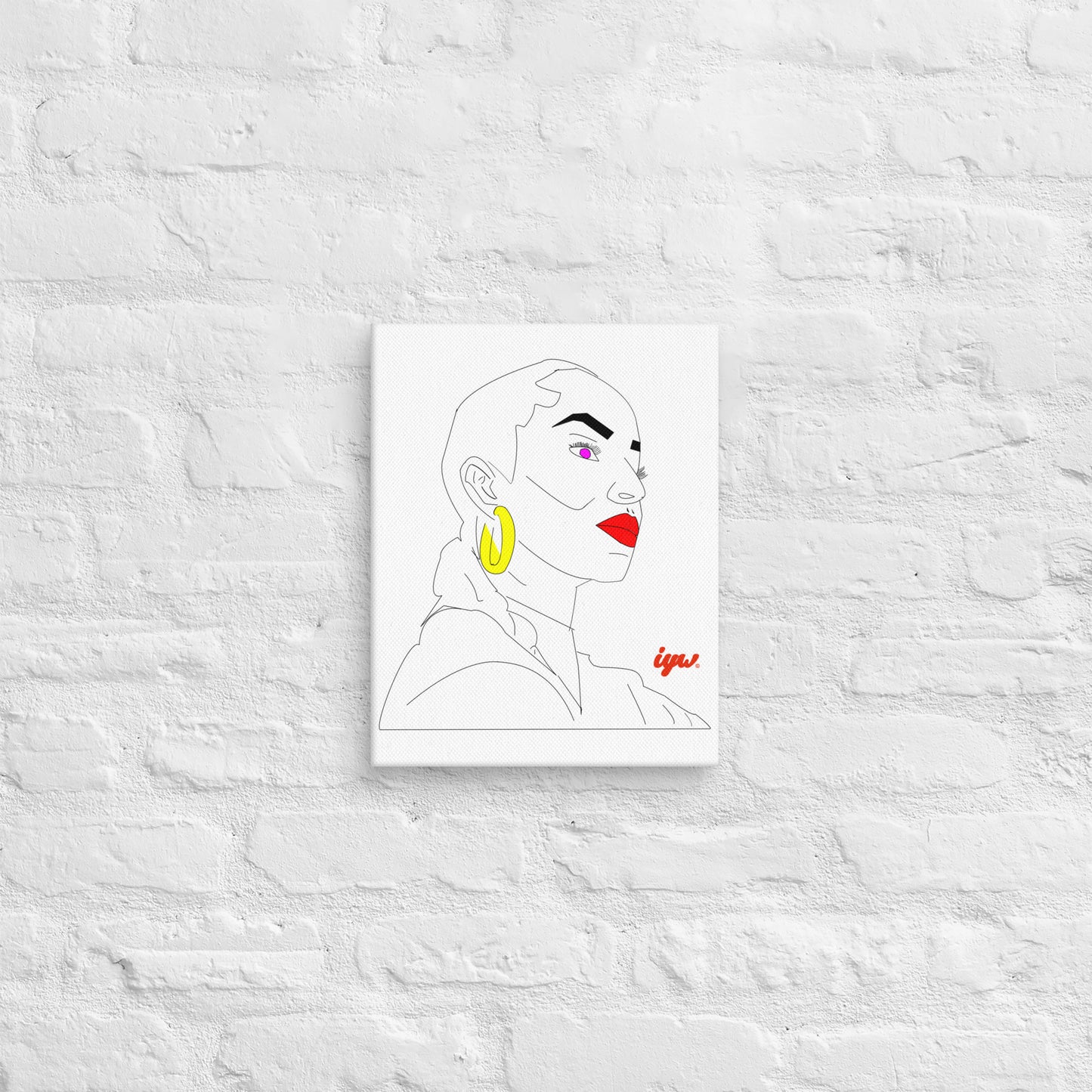 Sade Adu Abstract Limited Edition Canvas