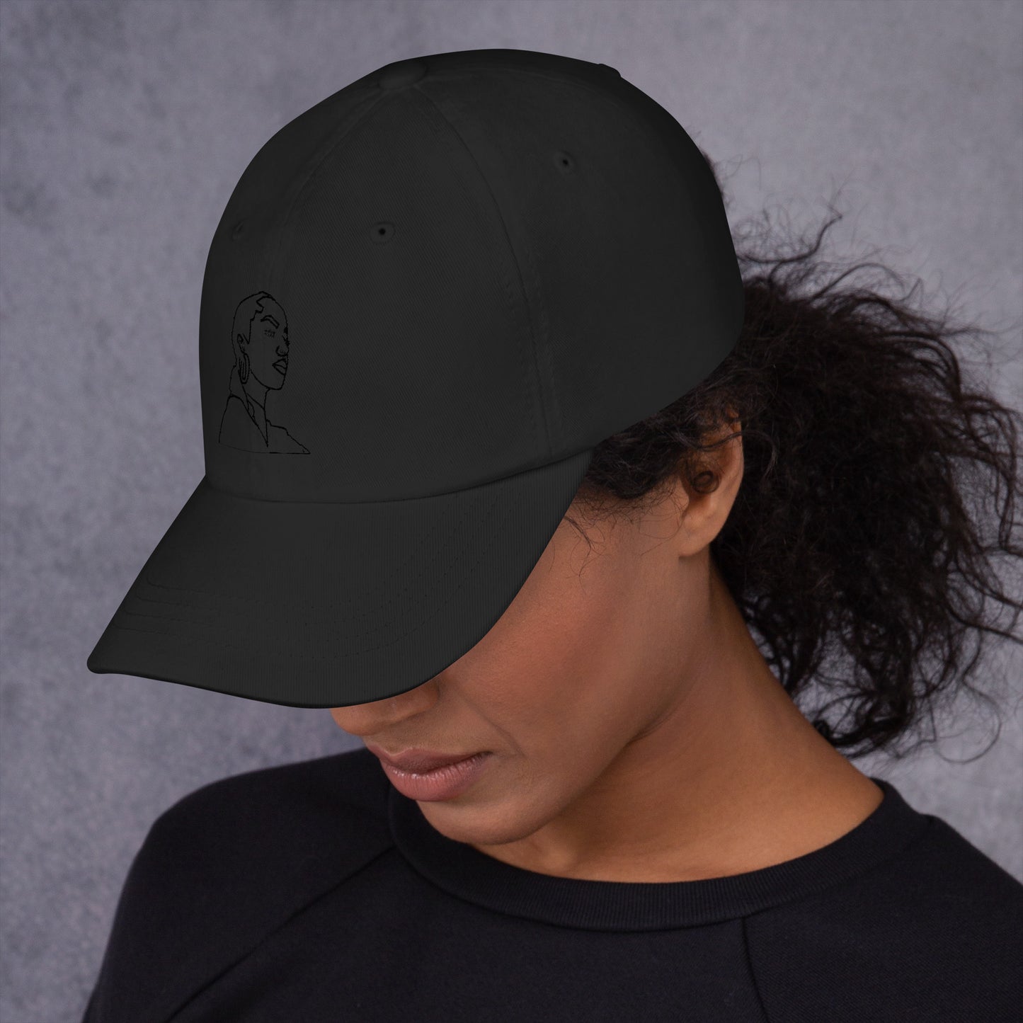 IYW Sade Adu Blk Motif Lmtd Edtn Dad Cap