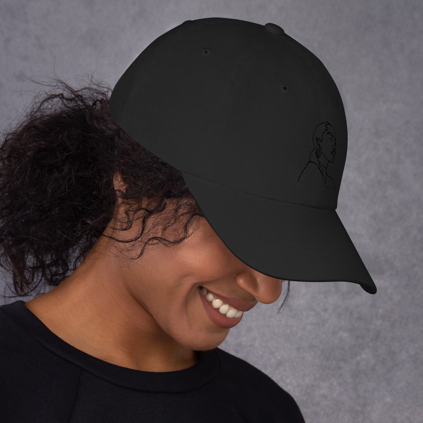 IYW Sade Adu Blk Motif Lmtd Edtn Dad Cap