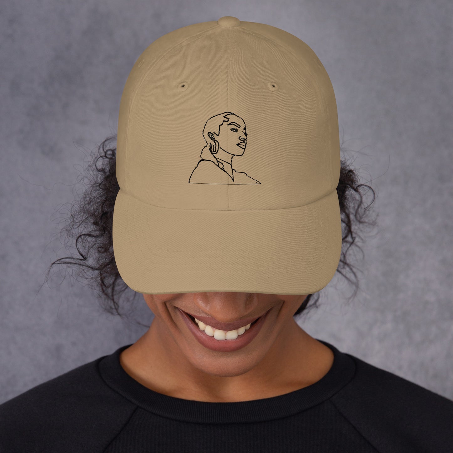 IYW Sade Adu Blk Motif Lmtd Edtn Dad Cap