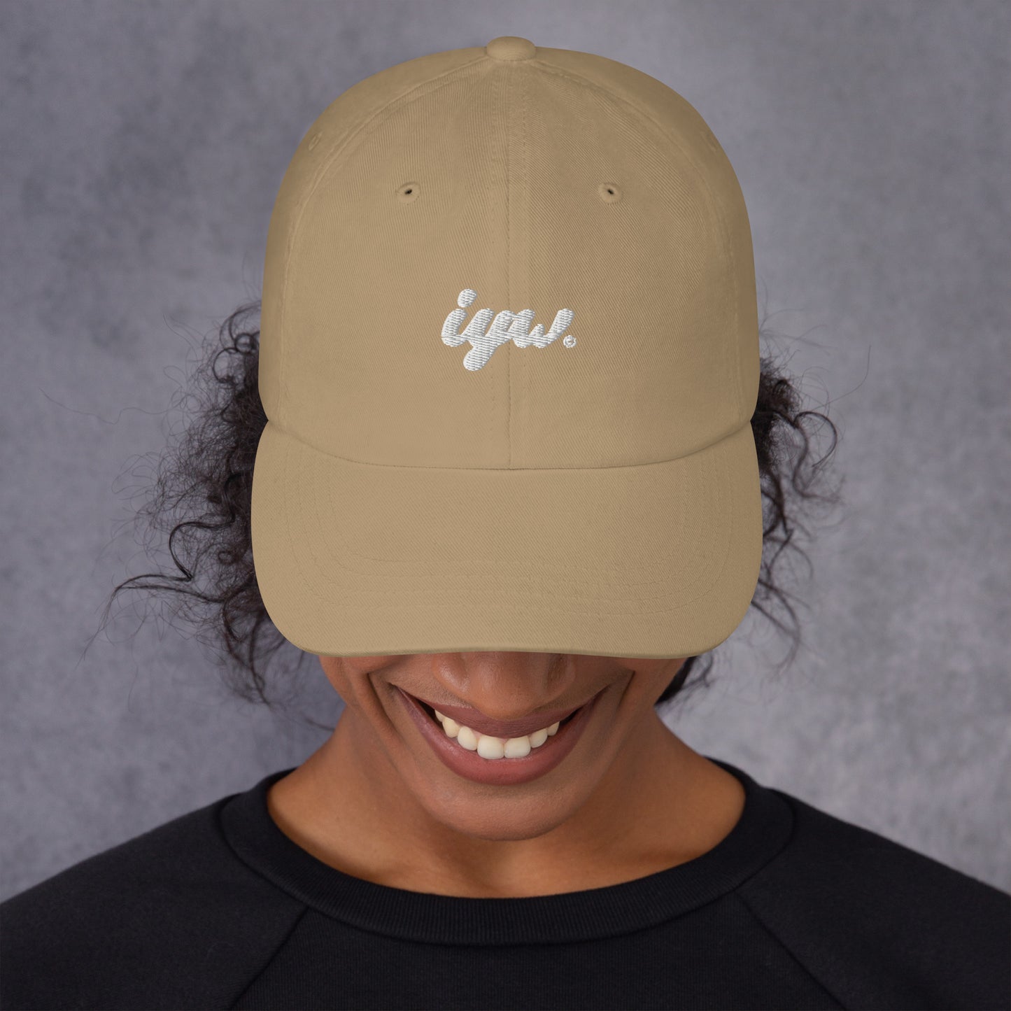 White Logo Dad Hat