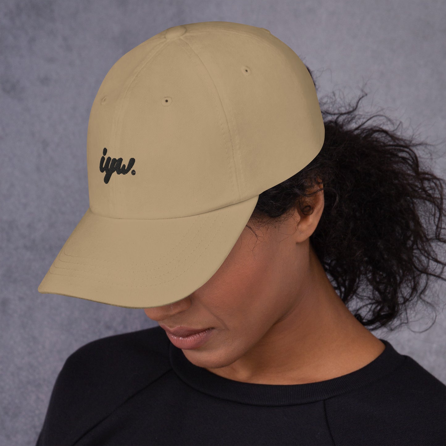 Black Logo Dad Hat