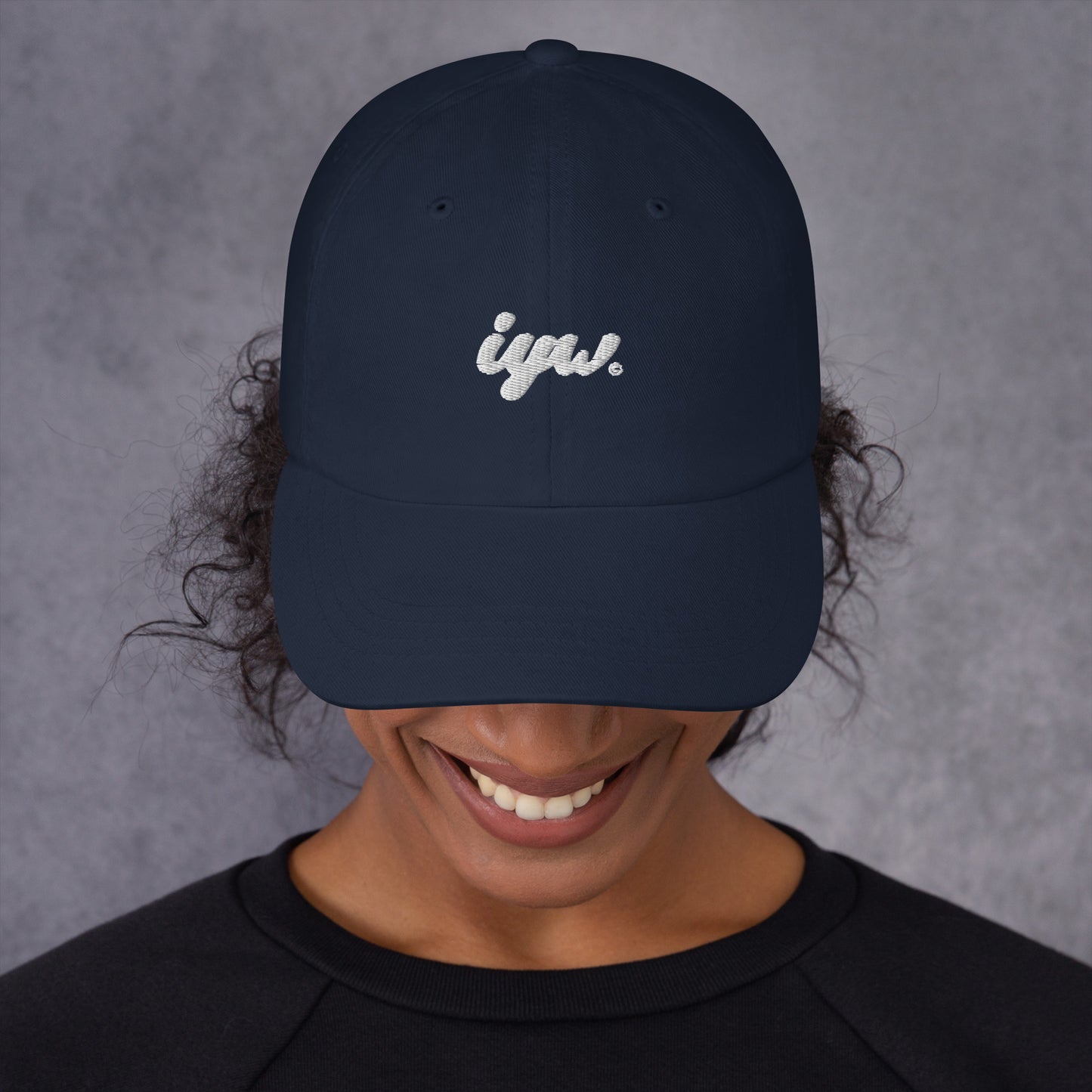 White Logo Dad Hat