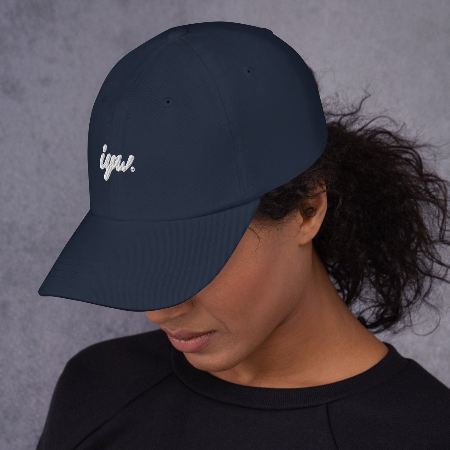 White Logo Dad Hat