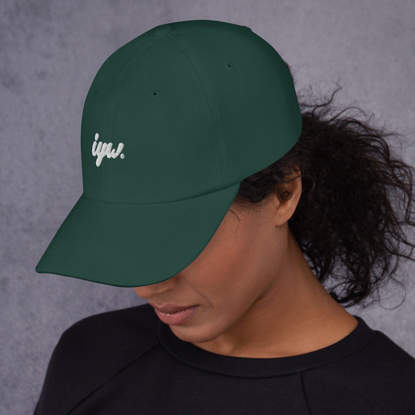 White Logo Dad Hat