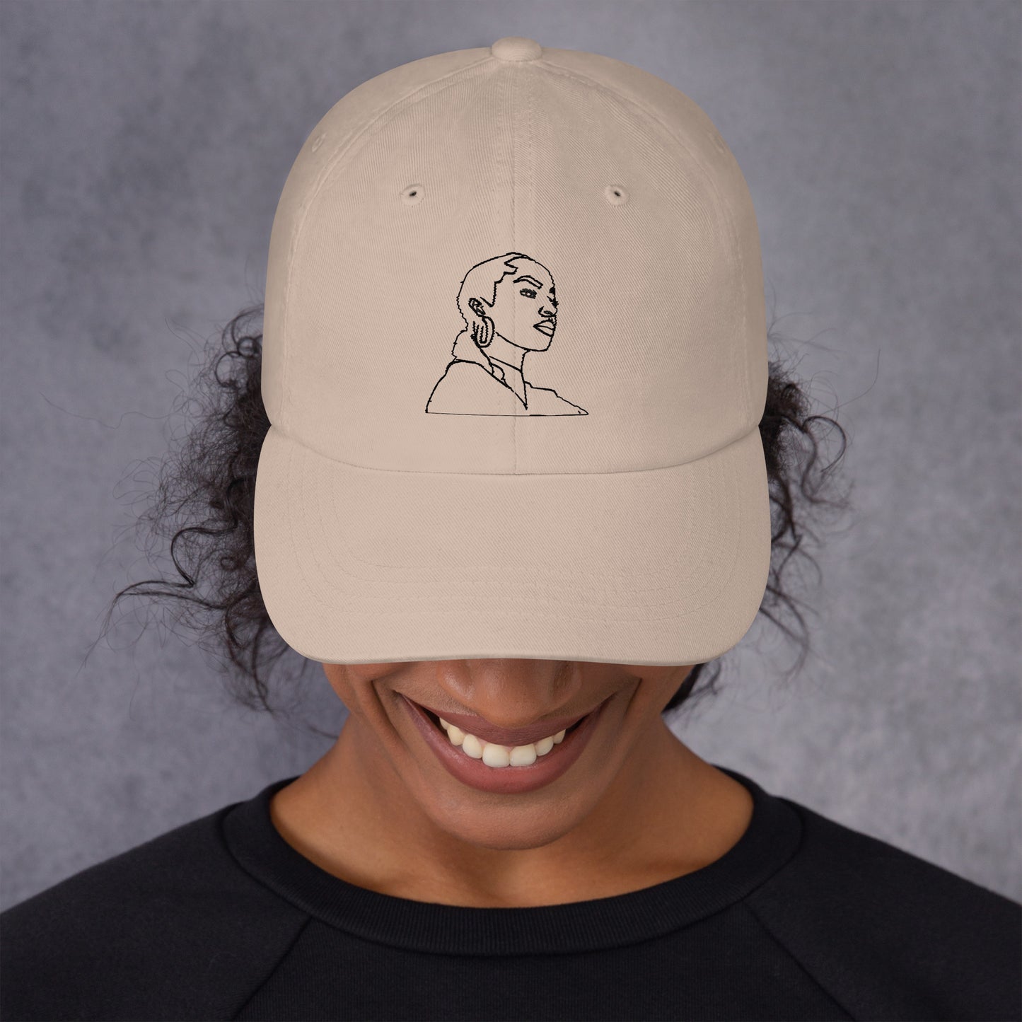 IYW Sade Adu Blk Motif Lmtd Edtn Dad Cap