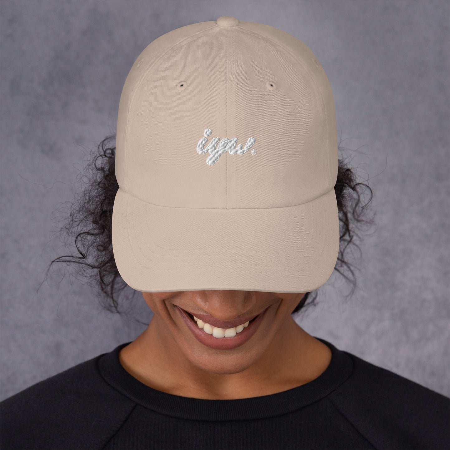 White Logo Dad Hat