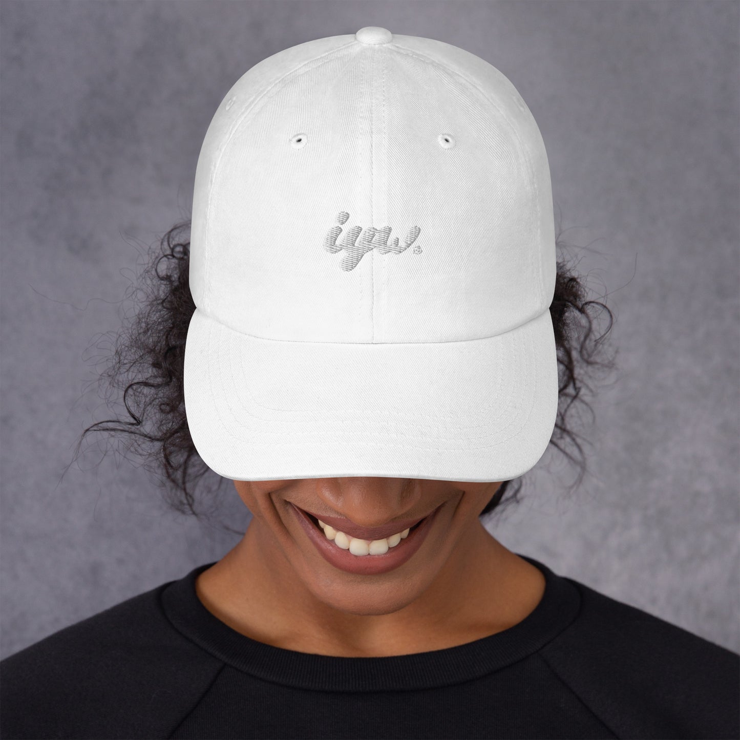 White Logo Dad Hat