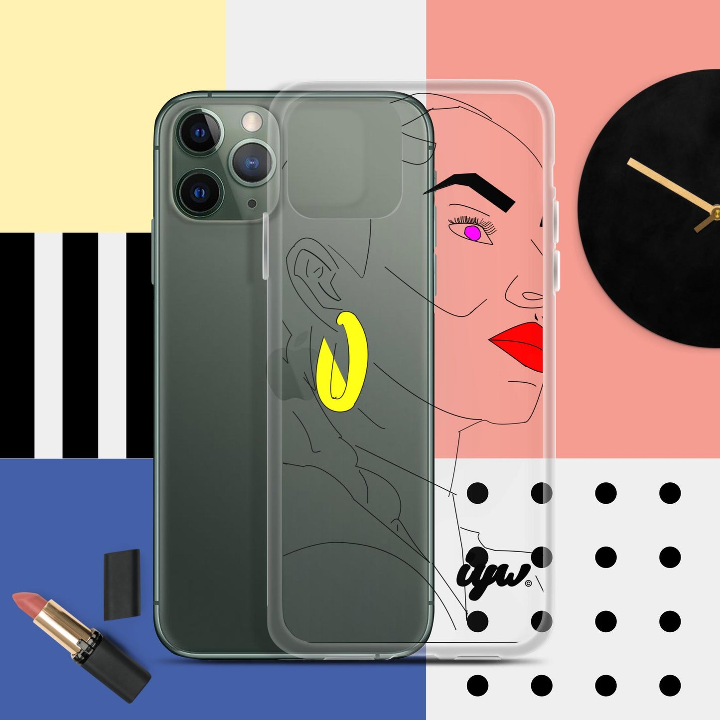 Sade Adu Limited Edition Clear Case for iPhone®