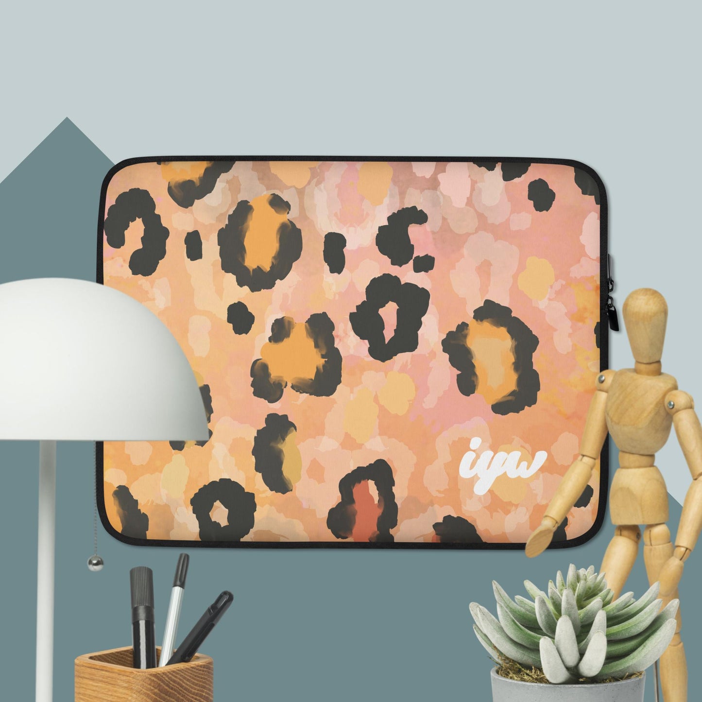 Leopard Print Laptop Sleeve