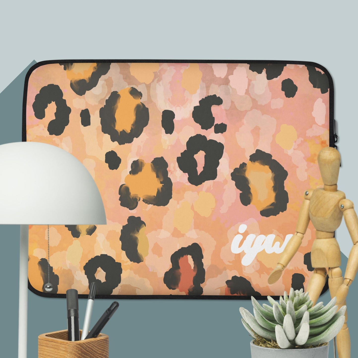 Leopard Print Laptop Sleeve