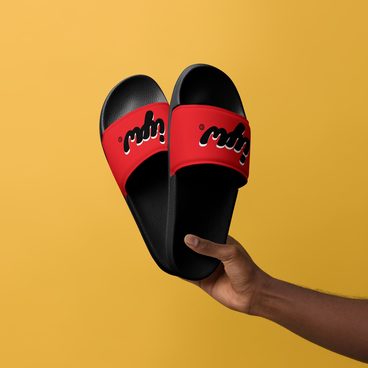 IYW Red Men's Slides