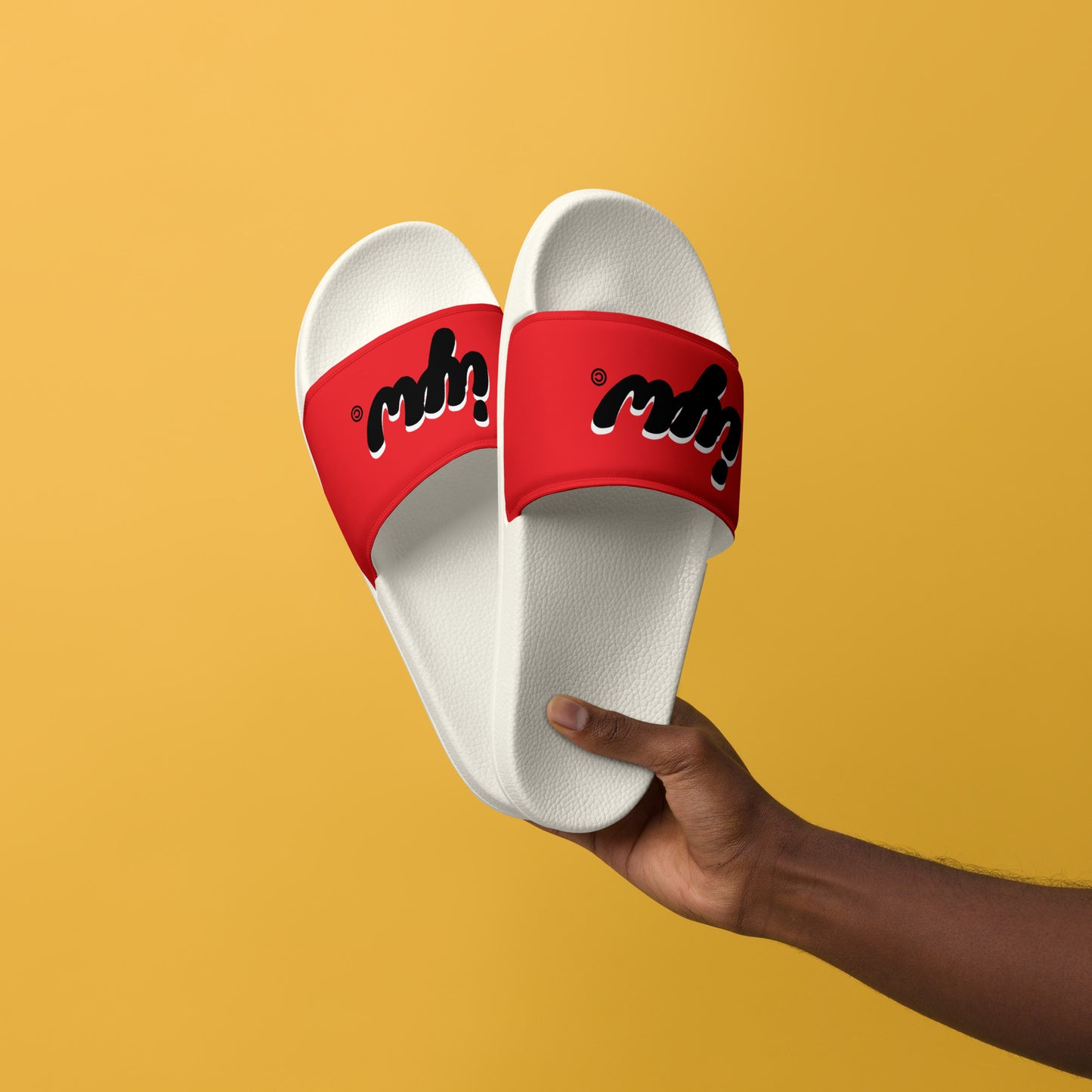 IYW Red Men's Slides