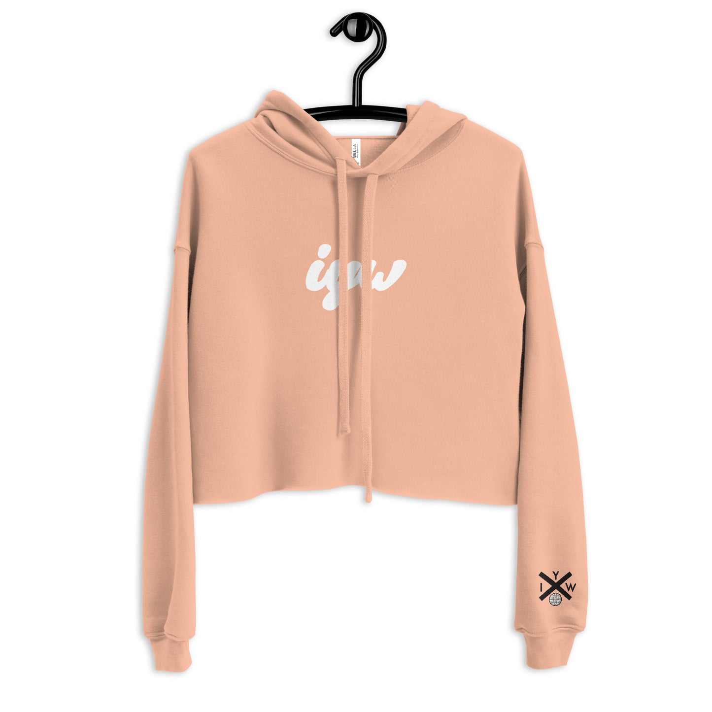 IYW Logo Crop Hoodie