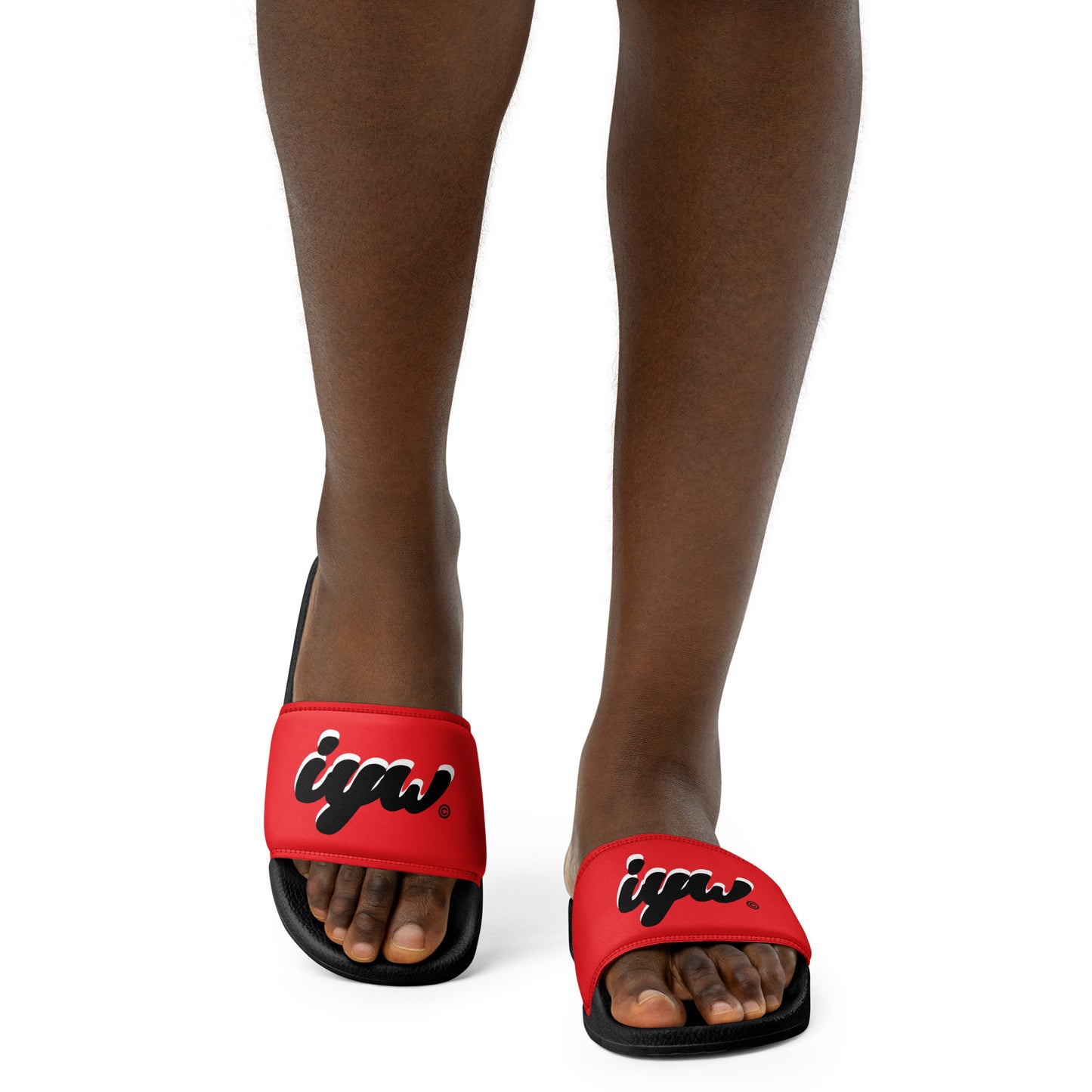 IYW Red Women's Slides