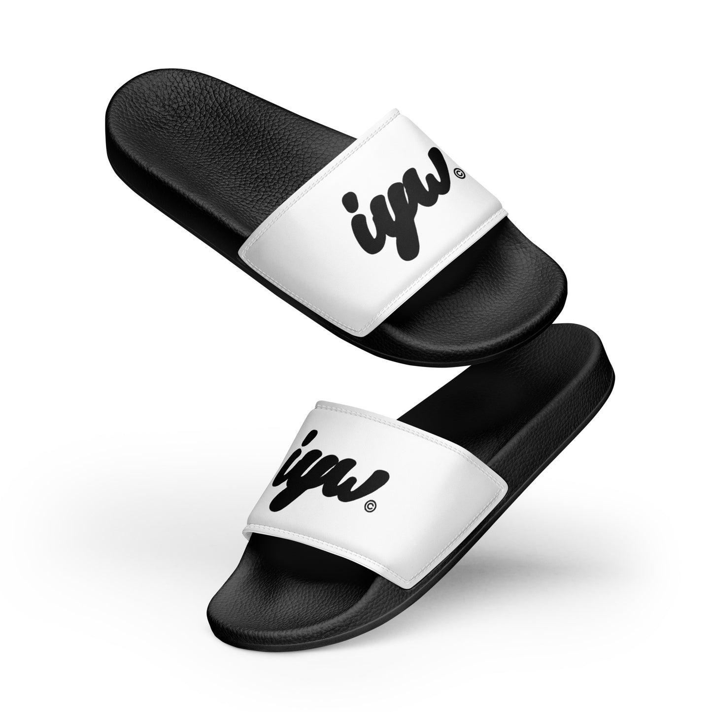 IYW White Women's Slides