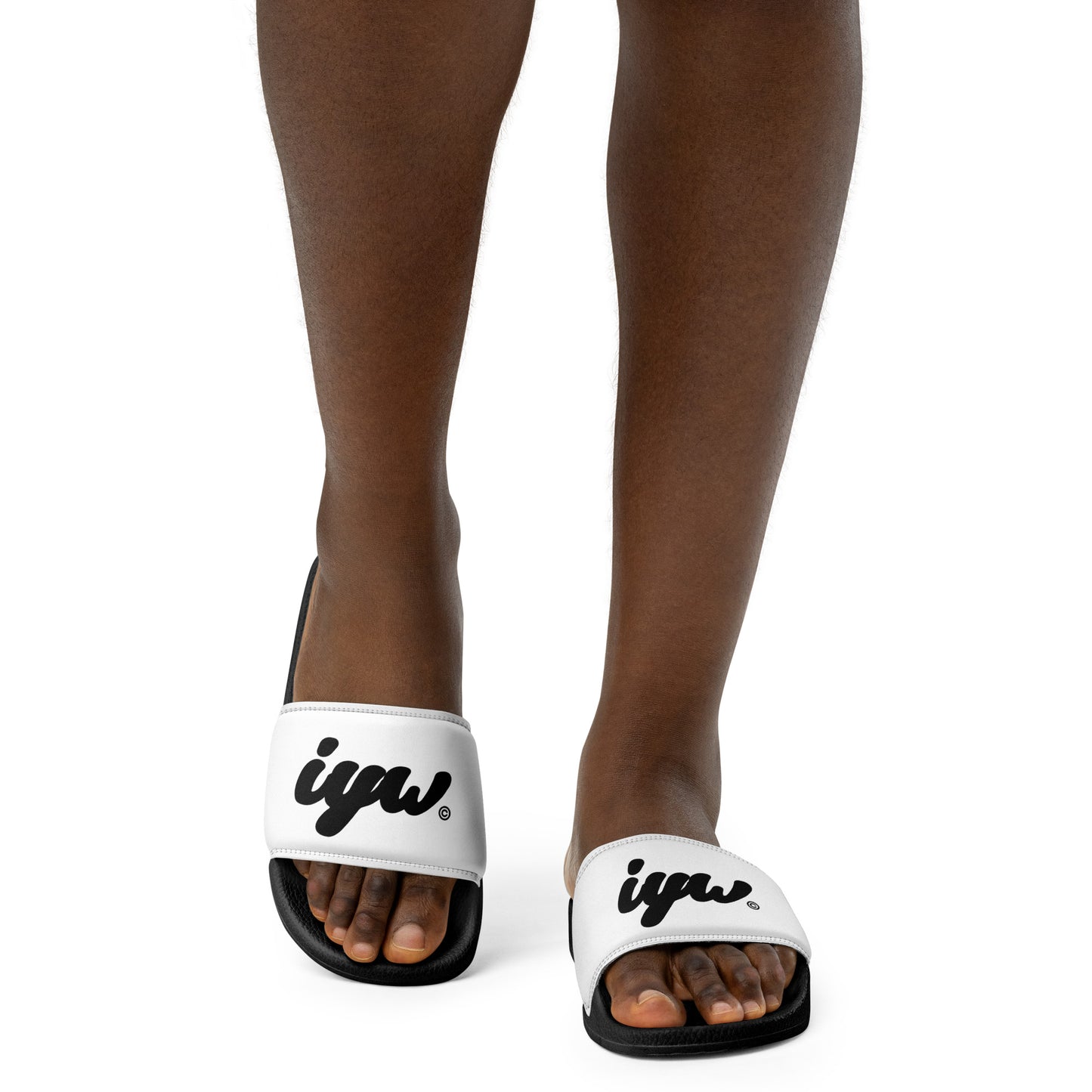 IYW White Women's Slides