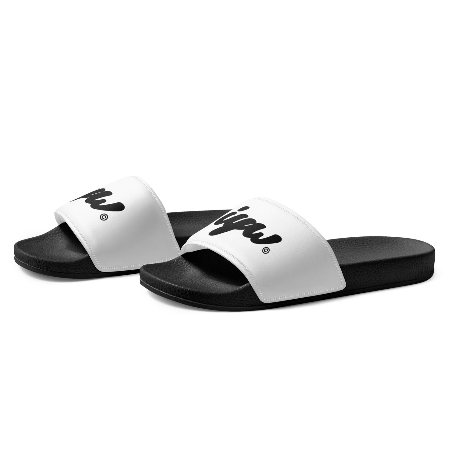 IYW White Women's Slides